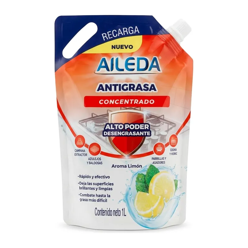 Antigrasa Aileda 1 Lt, recarga