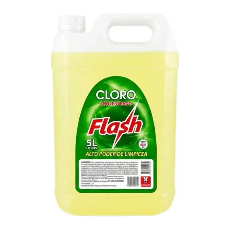 Cloro líquido Flash 5 Lt