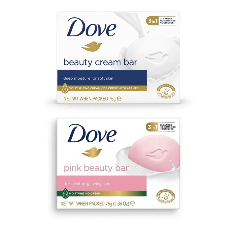 Jabón en barra Dove 75 g