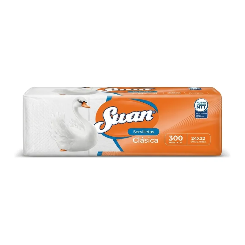 Servilletas Swan, 300 unidades