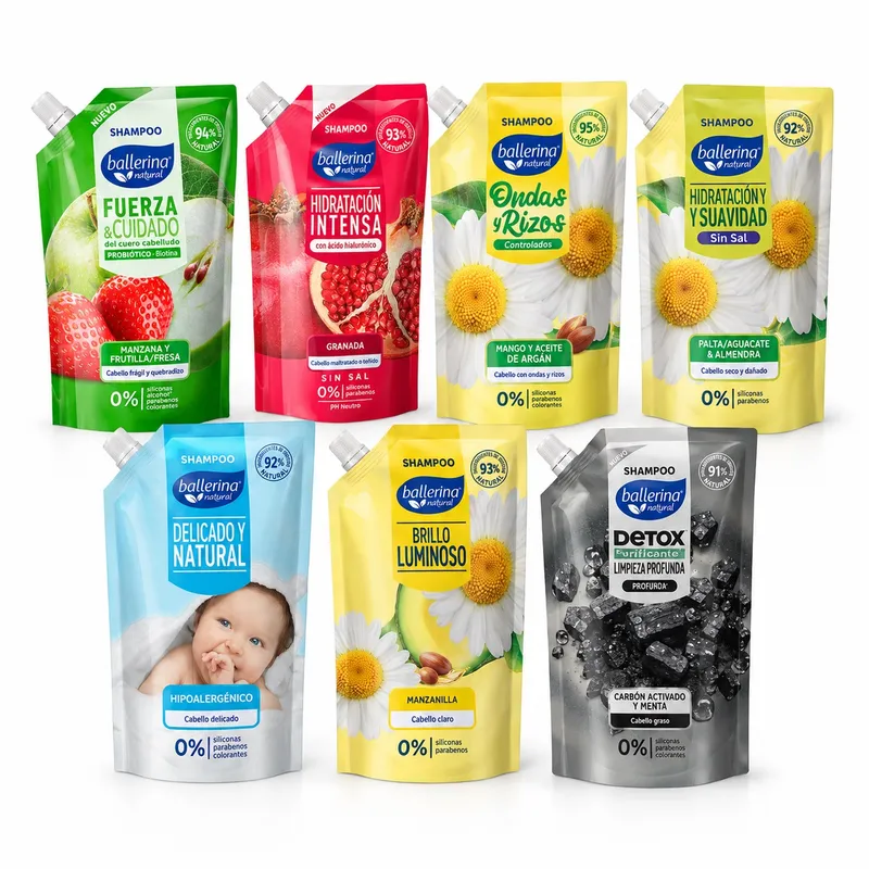 Shampoo Doypack 750ml Ballerina